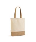 Puncak Einkaufstasche rCotton 180gsm und Jute 275gsm, natürlich, ASB012-160