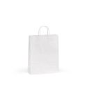 Etna M White Borsa Kraft FSC®. 90gsm. Made in Portugal, bianco, ASB016-106