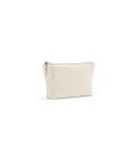 Cairo S. borsa da toilette 1.1L 320 gsm rCotton con cerniera, naturale, ATB008-150