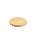 Kepler brezžični polnilec Bamboo 15W. USB-C priključek, naravna, AWC002-160