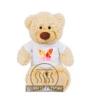 Plush teddy bear | Bernie Cream, HE332