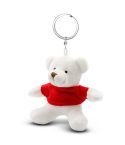 Plüsch-Teddybär, Schlüsselanhänger | Davis, Weiß, HE690-02