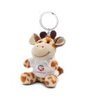 Plüschgiraffe, Schlüsselanhänger | Lizzy, Beige, HE731-18