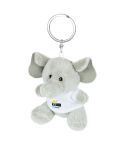 Plüsch-Elefant, Schlüsselanhänger | Hugo, grau, HE733-19