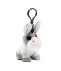 Asino di peluche, appendino | Boe, grigio, HE778-19