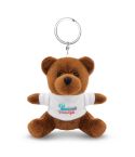 Plüsch-Teddybär, Schlüsselanhänger | Telmo, braun, HE830-16