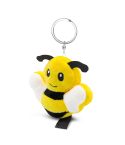 RPET plush bee, keyring | Miro, yellow, HE851-08