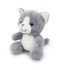 Plush cat | Elvins, grey, HE852-19