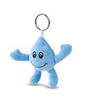 Plush water drop, keyring | Droppero, azzurro, HE864-23