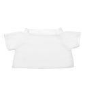 T-shirt per peluche, bianco, HU110-02