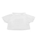 T-shirt per peluche, bianco, HU111-02