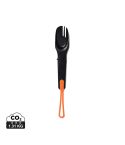 Nordic Drift Trail 4 in 1 outdoor cutlery, black, XDND500.0001