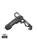 Strumento EDC pieghevole Gear X con moschettone e taglierina per pacchi, nero, XDP221.2701