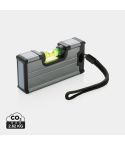 Taschenmaßwasserwaage mit Magnet, grau, XDP221.652
