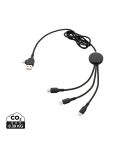 Light up logo 6-in-1 cable, black, XDP302.391