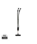 LoopAmp RCS RPET podesivi narukvica za telefon s 60W kabelom, crno, XDP302.5701