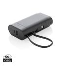 CycleCell 10,000 mah removable battery powerbank, black, XDP322.5401
