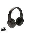 Cuffie RCS standard in plastica riciclata, nero, XDP329.661