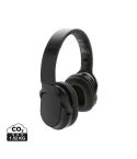 Cuffie pieghevoli wireless Elite in plastica riciclata RCS, nero, XDP329.691