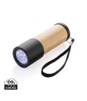 Bamboo and RCS certfied recycled plastic torch, brown, XDP513.379