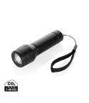 Torcia Flara RSC in plastica riciclata ricaricabile via USB, nero, XDP514.0501