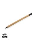 Bamboo infinity pencil with eraser, brown, XDP611.099