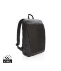 Madrid anti-theft RFID USB laptop backpack PVC free, black, XDP762.511