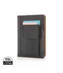 Taccuino con tasca per telefono, nero, XDP773.071