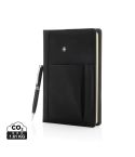 Set taccuino ricaricabile e penna, nero, XDP773.320