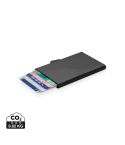 C-Secure aluminijasti etui za RFID kartice, črna, XDP820.491