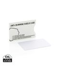 RFID zaščitna kartica proti skimmingu z aktivnim motilnim čipom, bela, XDP820.523