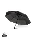 Swiss Peak Vito Aware™ RPET 21 Zoll Auto-Öffnen/Schließen Regenschirm, Schwarz, XDP850.7301
