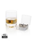 Re-usable stainless steel ice cubes 4pc, silver, XDP911.082