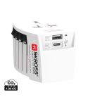 SKROSS svetovni potovalni adapter MUV 2-polni z USB A in C, bela, XDRB1.302962