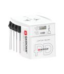 SKROSS World Travel Adapter MUV 30W PD with USB A and C, bela, XDRB1.302974