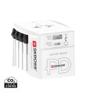 SKROSS World Travel Adapter MUV 65W PD z USB C kablom, bela, XDRB1.302976