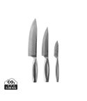 BOSKA Coltelli da cucina Monaco+, set da 3, acciaio, XDRB307132