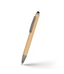 Bamboo ball pen, touch pen | Keandre, brown, V0058-17