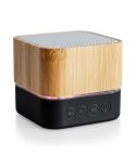 Altoparlante wireless in bambù 3W | Sheppard, marrone, V0135-17