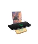 Bamboo wireless charger 10W, photo frame | Finneas, mixed, V0176-00
