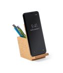Držač za olovke od plute, stalak za telefon, smeđa, V0259-16