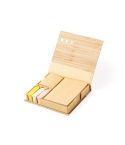 Porta memo, note adesive, beige, V0262-18