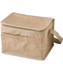 Paper cooler bag, brown, V0297-16