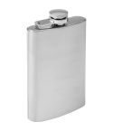Hip flask 100 ml, silver, V0659-32