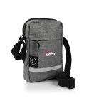 RPET torba za rame BRIGHT | Hector, siva, V0942-19