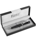 Charles Dickens® ball pen in case, black, V1104-03