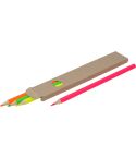 Highlighter pencil set, brown, V1190-16