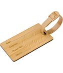 Bamboo-Gepäckanhänger, braun, V1239-16