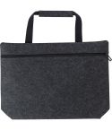 Torba za laptop od RPET filca 15, tamno siva, V1255-15