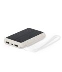 Power bank od pšenične slame 5000 mAh, solarni punjač, mješoviti, V1353-00